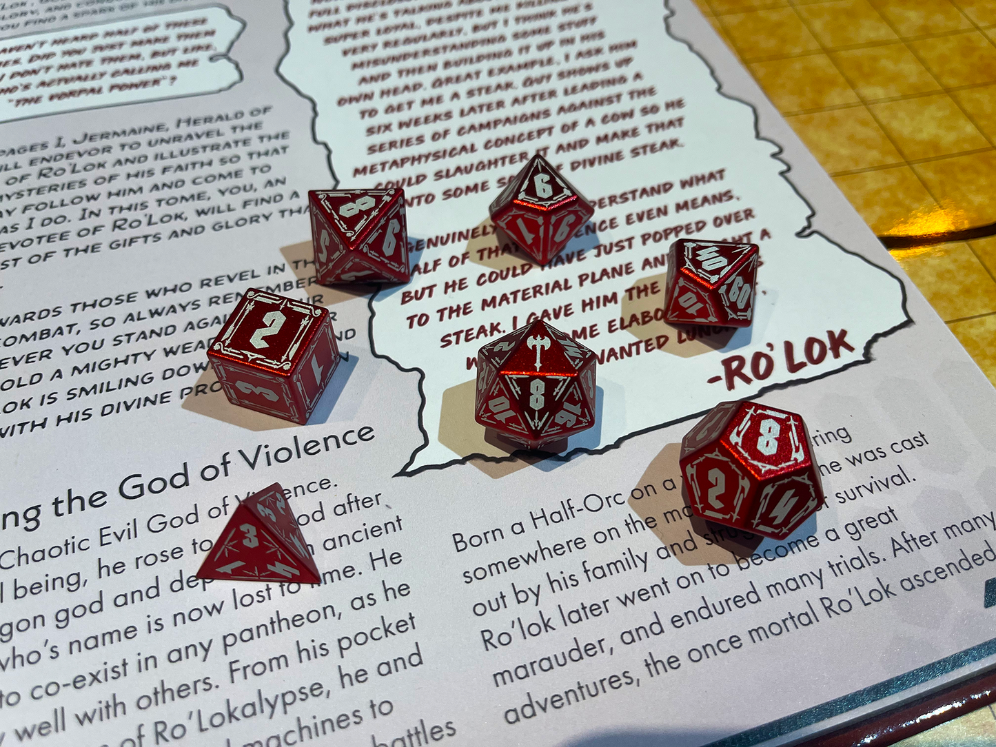 Ro'Lok Metal Dice