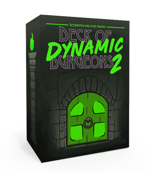 Deck of Dynamic Dungeons 2 - **Pre-Order**
