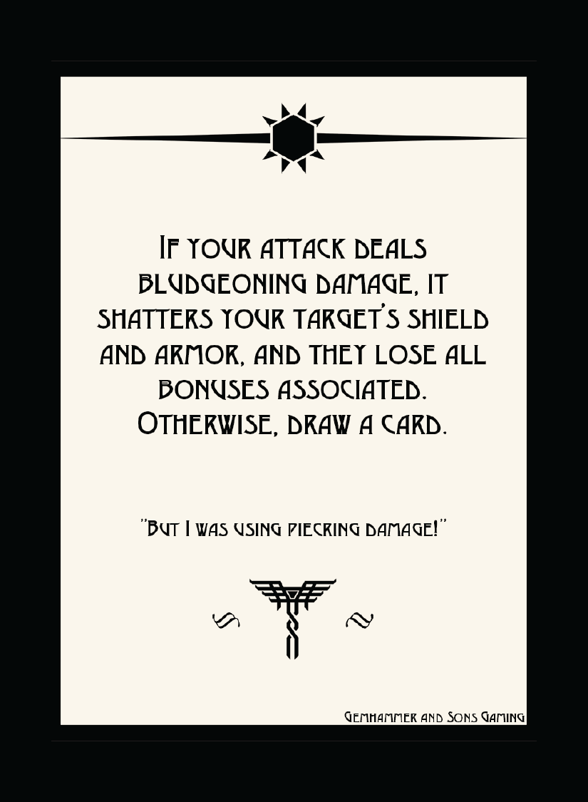 Deck of Sunders