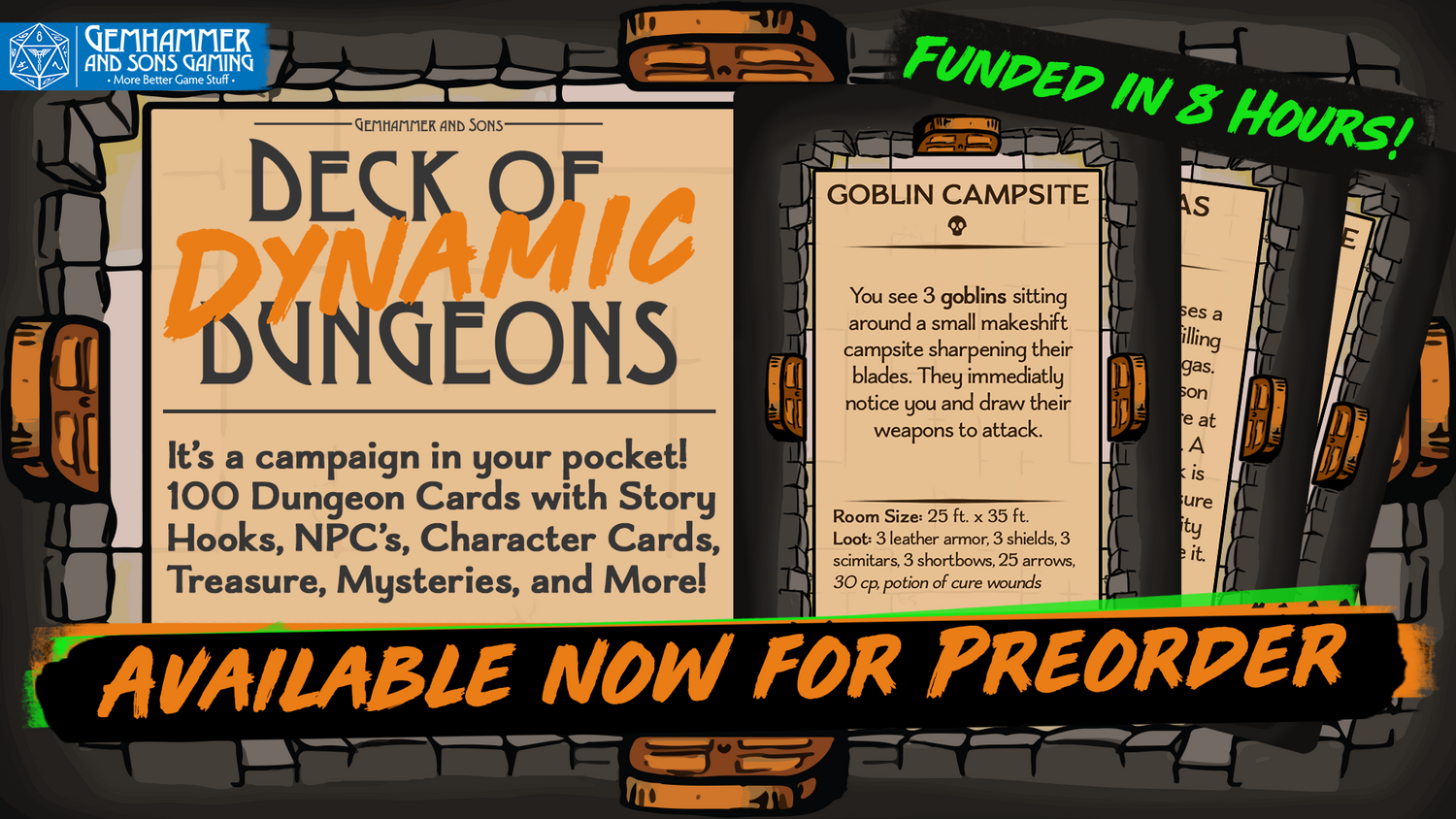 Deck of Dynamic Dungeons